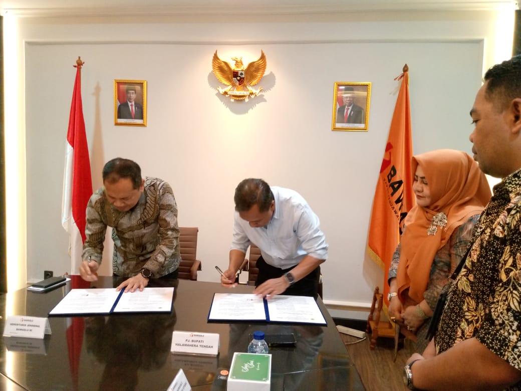 Bawaslu Halteng dapat hibah tanah dari Pemda