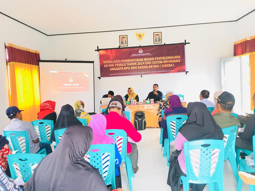 Jelang Pembentukan Badan Ad Hoc KPU, Bawaslu Halteng Tegaskan Utamakan Integritas Calon.