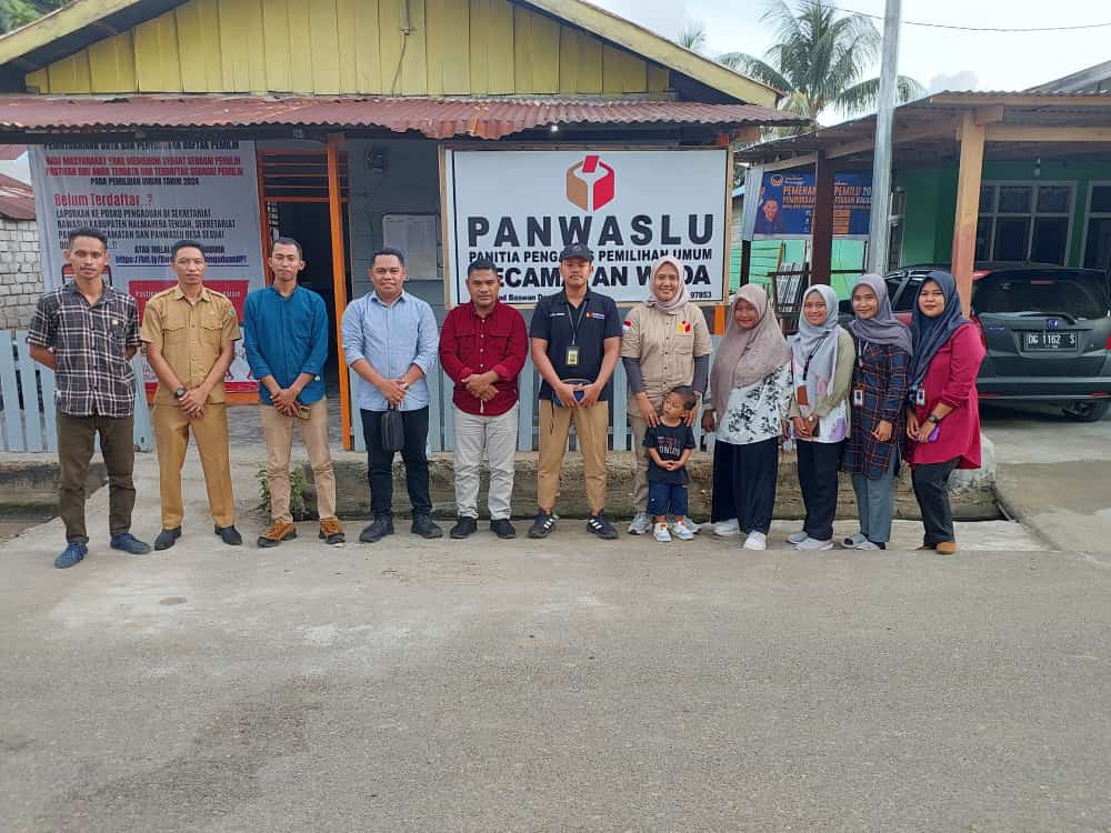 <strong>5 Panwaslu Kecamatan di Halteng dapat Kunjungan Bawaslu Malut</strong>