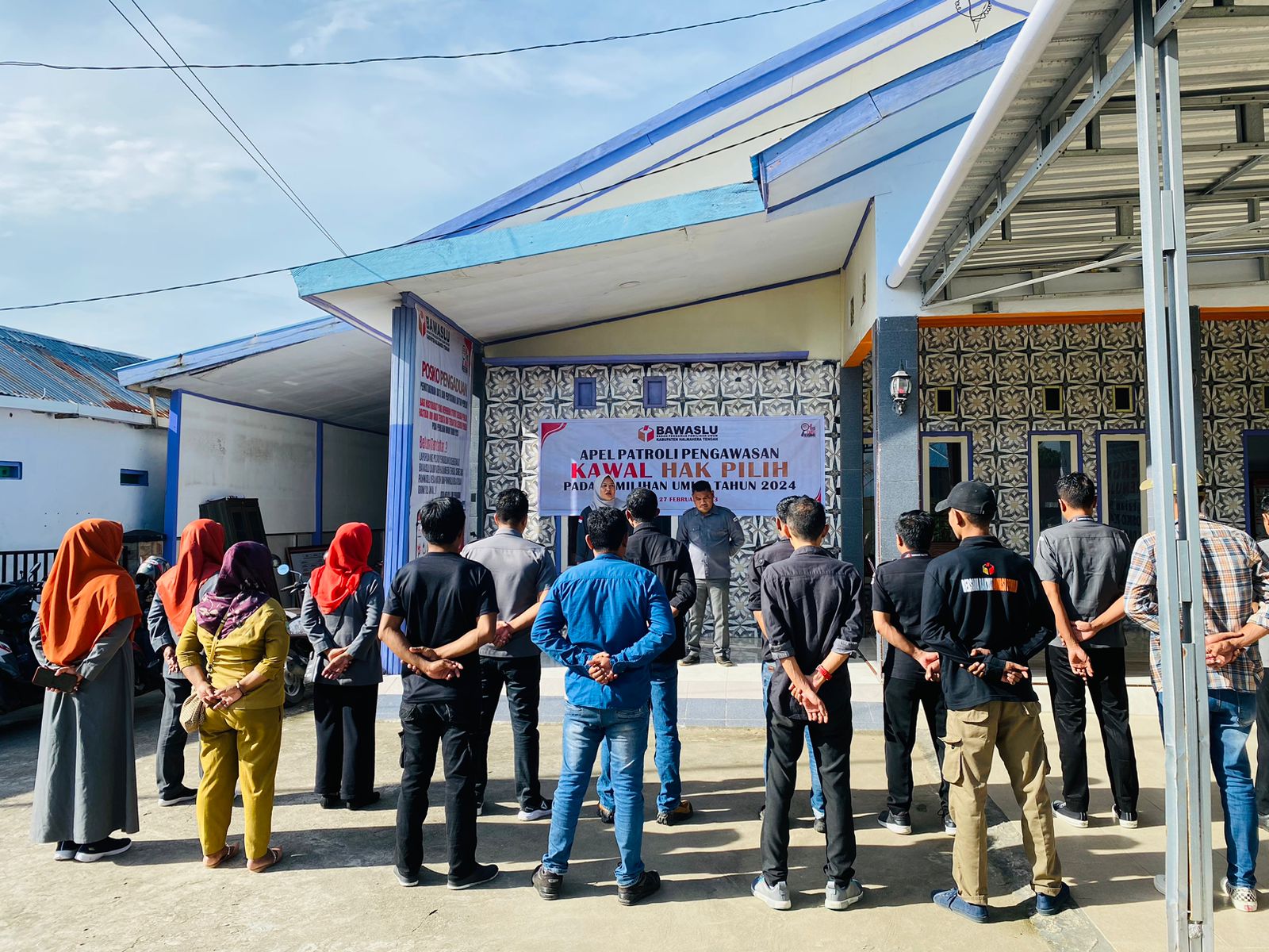 <strong>Bawaslu Halteng Gelar Apel Patroli Pengawasan Kawal Hak Pilih</strong>