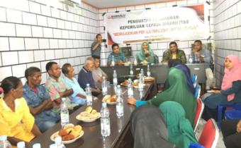 Mengawal Hak Pilih Penyandang Disabilitas, Bawaslu Halteng Gelar Sosialisasi