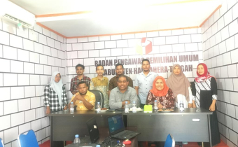 Persiapan Pengawasan Pemilu dan Pilkada 2024, Anggota Bawaslu Provinsi Lakukan Supervisi