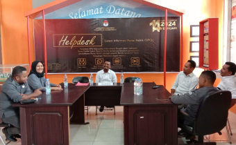 Bawaslu Halteng Koordinasi persiapan pendaftaran peserta Pemilu 2024